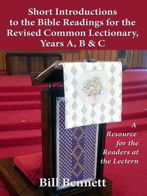 cover image of Short Introductions to the Bible Readings for the Revised Common Lectionary,Years A, B & C